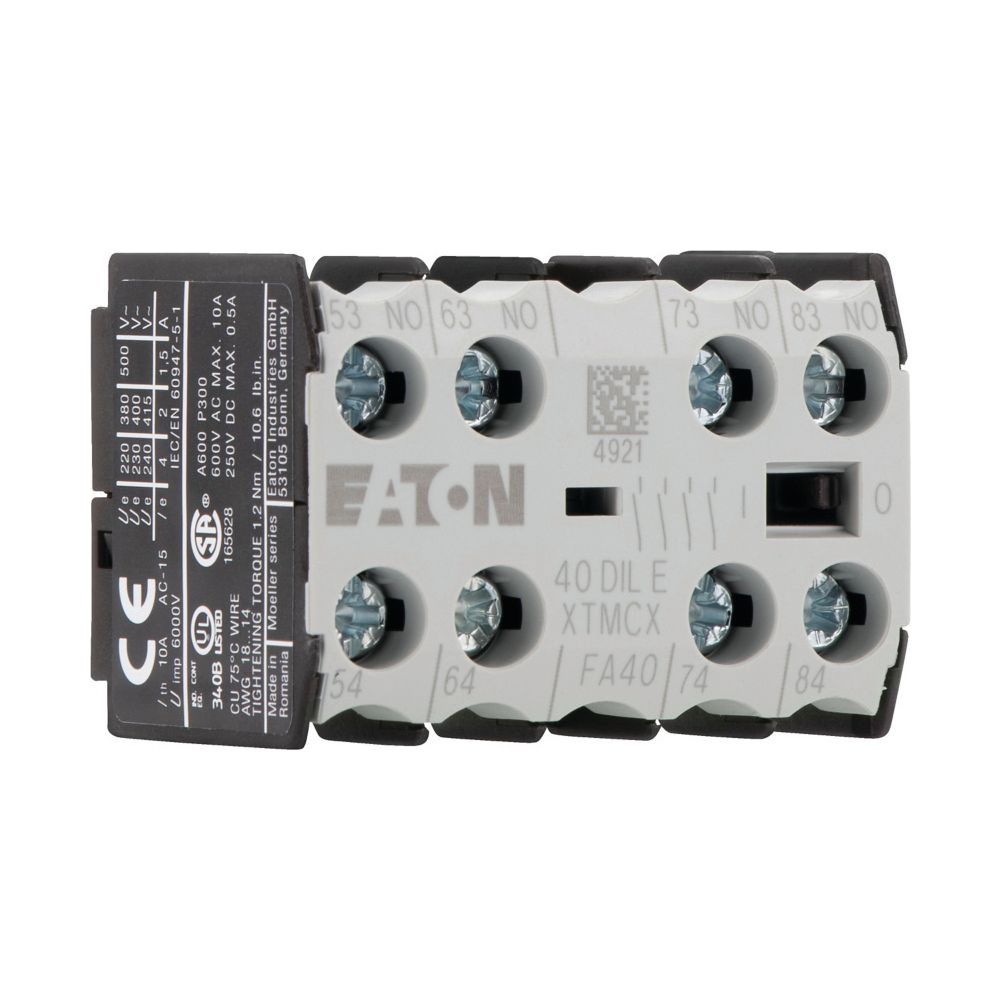 Eaton Hilfsschalterbaustein DILE 40DILE, 4-polig, Schraubanschluss... EATON-010304 4015080103042 (Abb. 3)