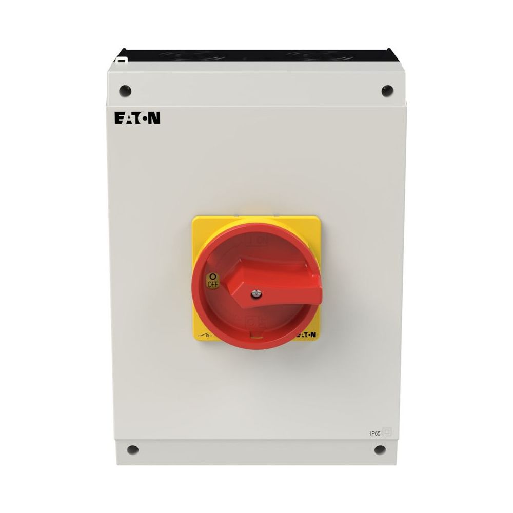 Eaton Hauptschalter P3 P3-100/I5/SVB/N, 100 A, 55 kW, 4-polig, Aufputzmontage, Grau, Rot... EATON-207379 4015082073794 (Abb. 2)