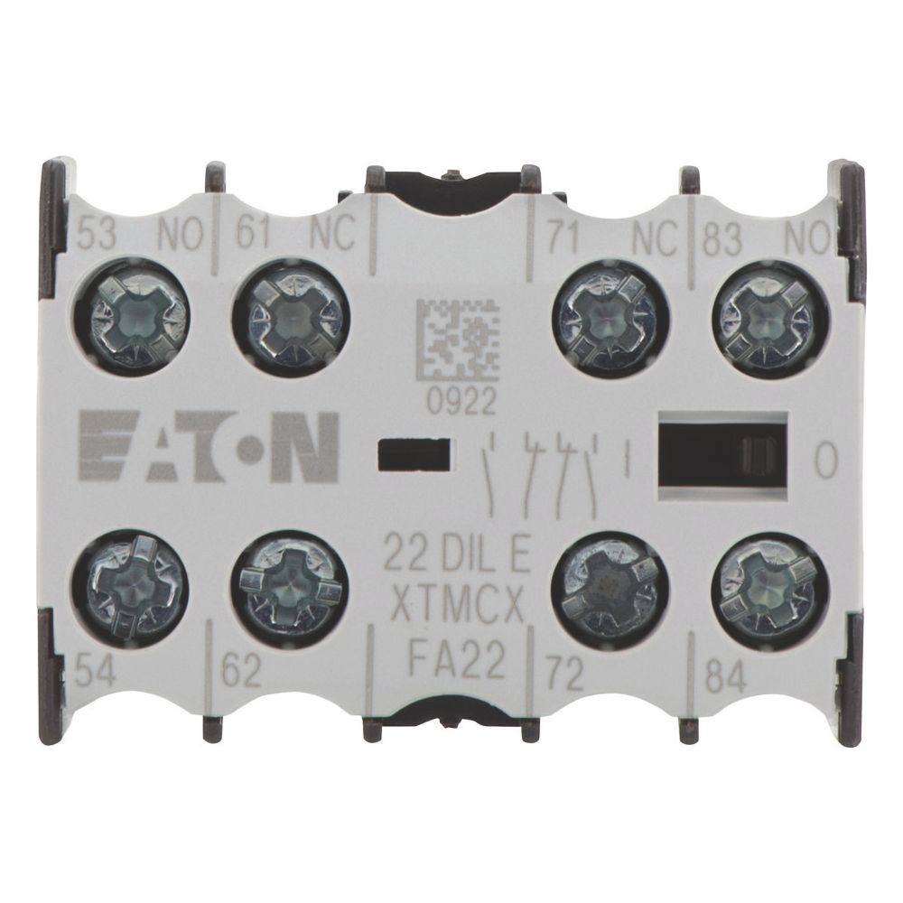Eaton Hilfsschalterbaustein DILE 22DILE, 4-polig, 2 S, 2 Ö, Frontbefestigung, Schraubklem... EATON-010288 4015080102885 (Abb. 2)