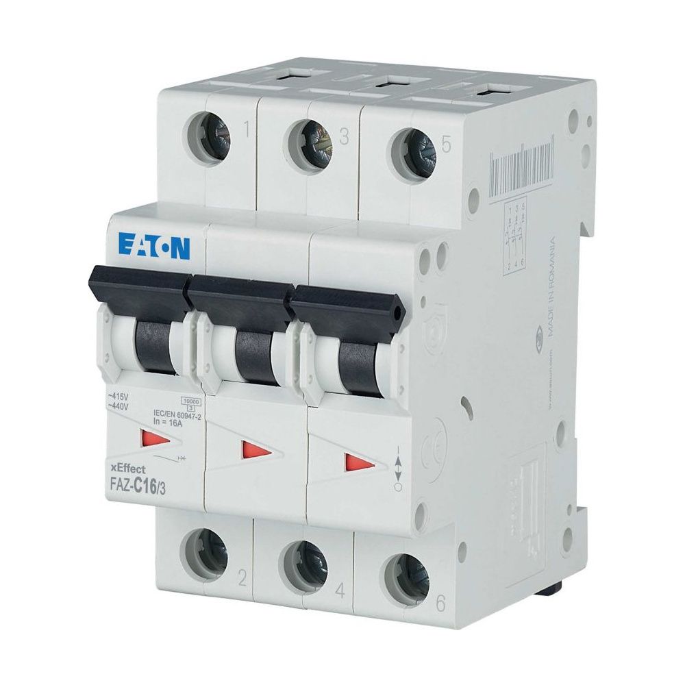 Eaton Leitungsschutzschalter xEffect FAZ-C16/3, 16A, 3-polig, 10kA... EATON-278873 4015082788735 (Abb. 2)