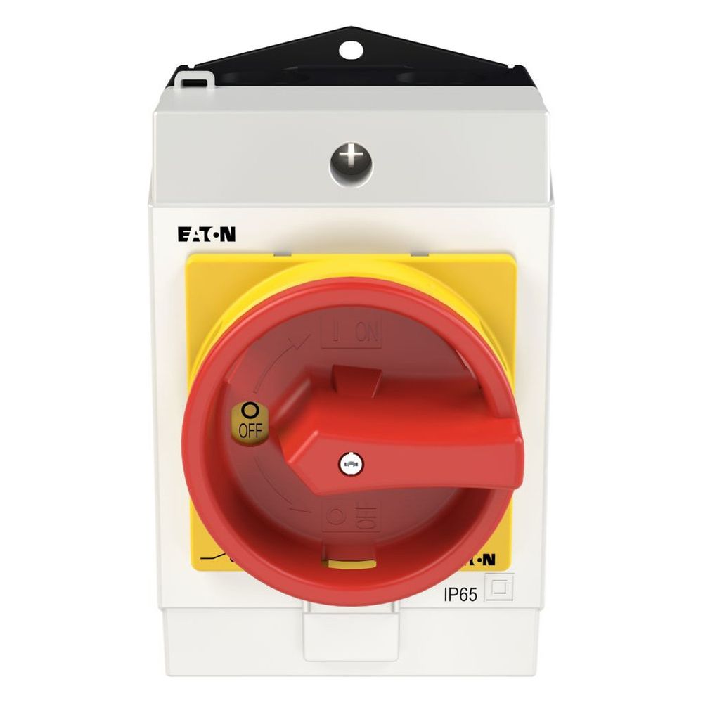 Eaton Hauptschalter T0 T0-2-1/I1/SVB, 20A 5,5kW 3-polig, Grau, Rot... EATON-207147 4015082071479 (Abb. 2)