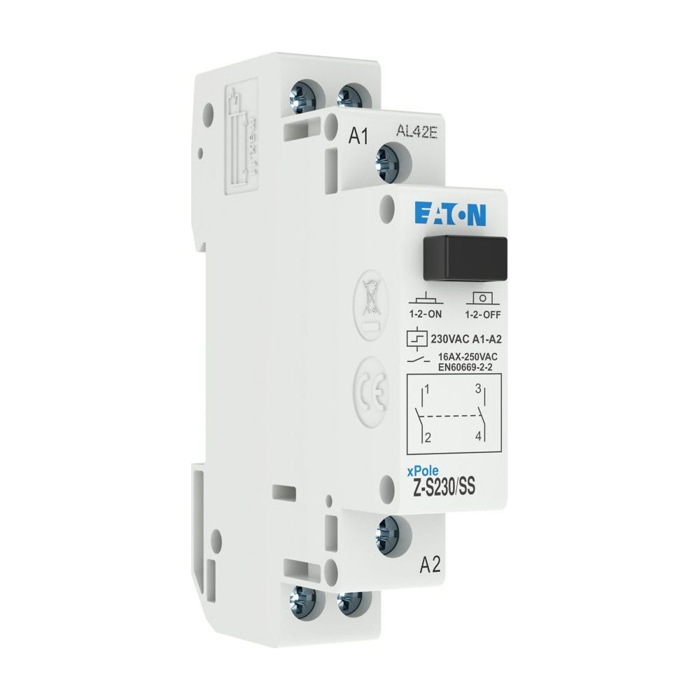 Eaton Stromstoßschalter Z-S230/SS, 230V 16A 2S, 70x17,5x80mm... EATON-265271 4015082652715 (Abb. 3)