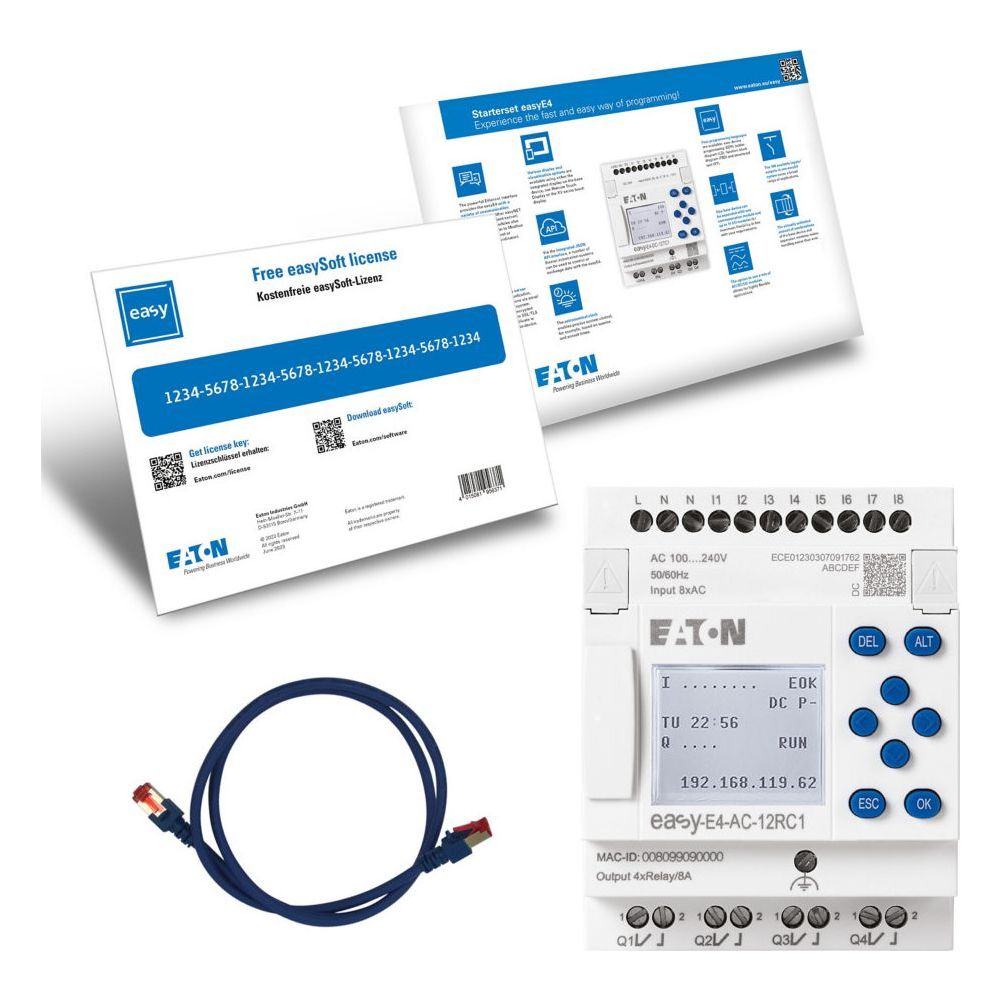 Eaton Steuerrelais Starterpaket EASY-BOX-E4-AC1, 135x255x200mm... EATON-197229 4015080892908 (Abb. 2)