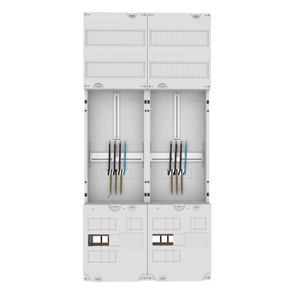 Eaton Zähler-Komplettschrank ZSD-Z27A1332, 1050x500x110mm, Weiß... EATON-260411 4015082604110 (Abb. 2)