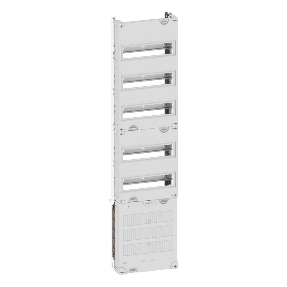 Eaton Einspeise-Verteilerfeld ZSD-V17/SA5, 1050x250x110mm, 5 DIN-Schienen, mit N-PE-Klemm... EATON-255558 4015082555580 (Abb. 4)