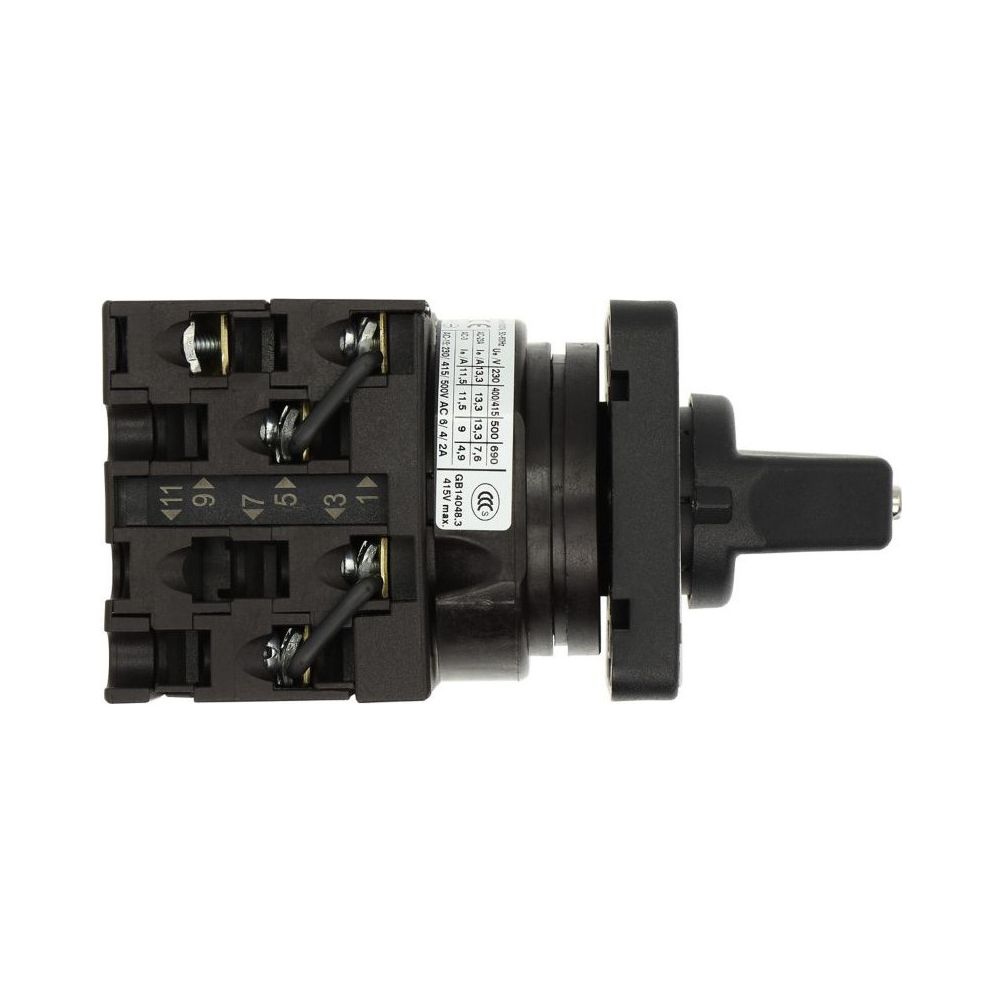 Eaton Wendeschalter T0 T0-3-8401/E, 20A, 3 Baueinheiten, Kunststoff, Schwarz... EATON-091047 4015080910473 (Abb. 6)