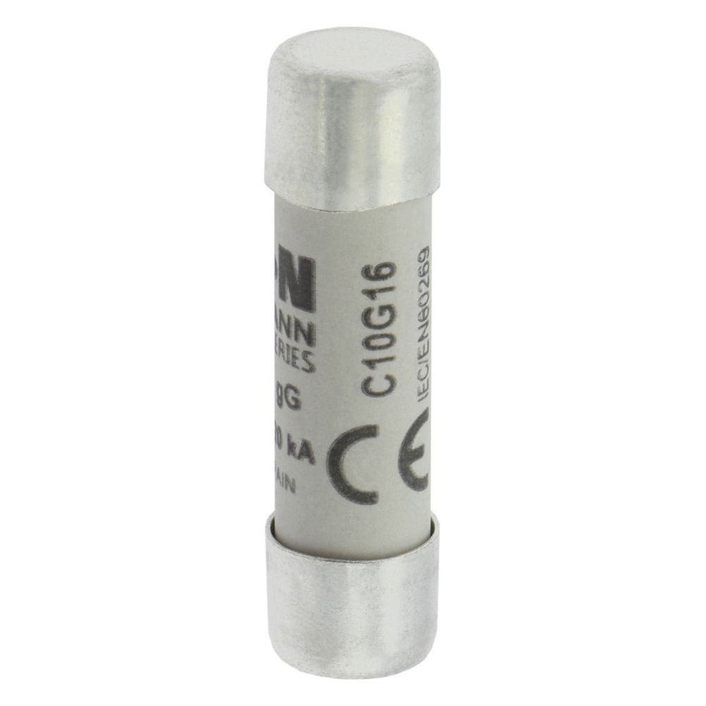 Eaton Zylindrischer Sicherungseinsatz C10G16, 16A, 500V, 10x38mm, gG... EATON-C10G16 5027590493437 (Abb. 4)