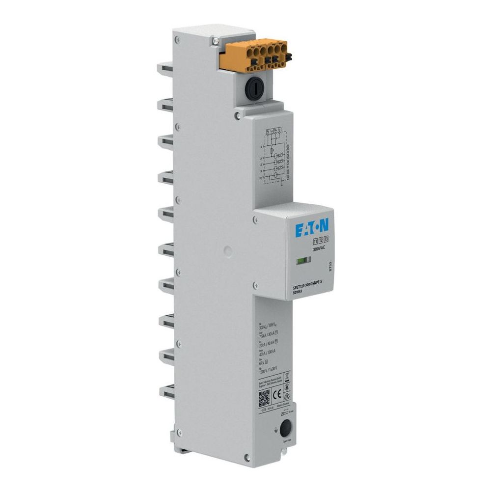 Eaton Blitzstrom- und Überspannungsableiter SPZT123-300/3 NPE-S, 240V, 1,5kV, IP20... EATON-EP-501043 9010653032755 (Abb. 3)