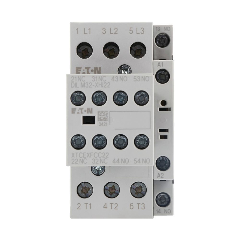 Eaton Leistungsschütz DILM25-32, 11kW, 3-polig, 230V/240V, 3 S, 2 Ö, Schraubklemmen, 85x4... EATON-277228 4015082772284 (Abb. 2)