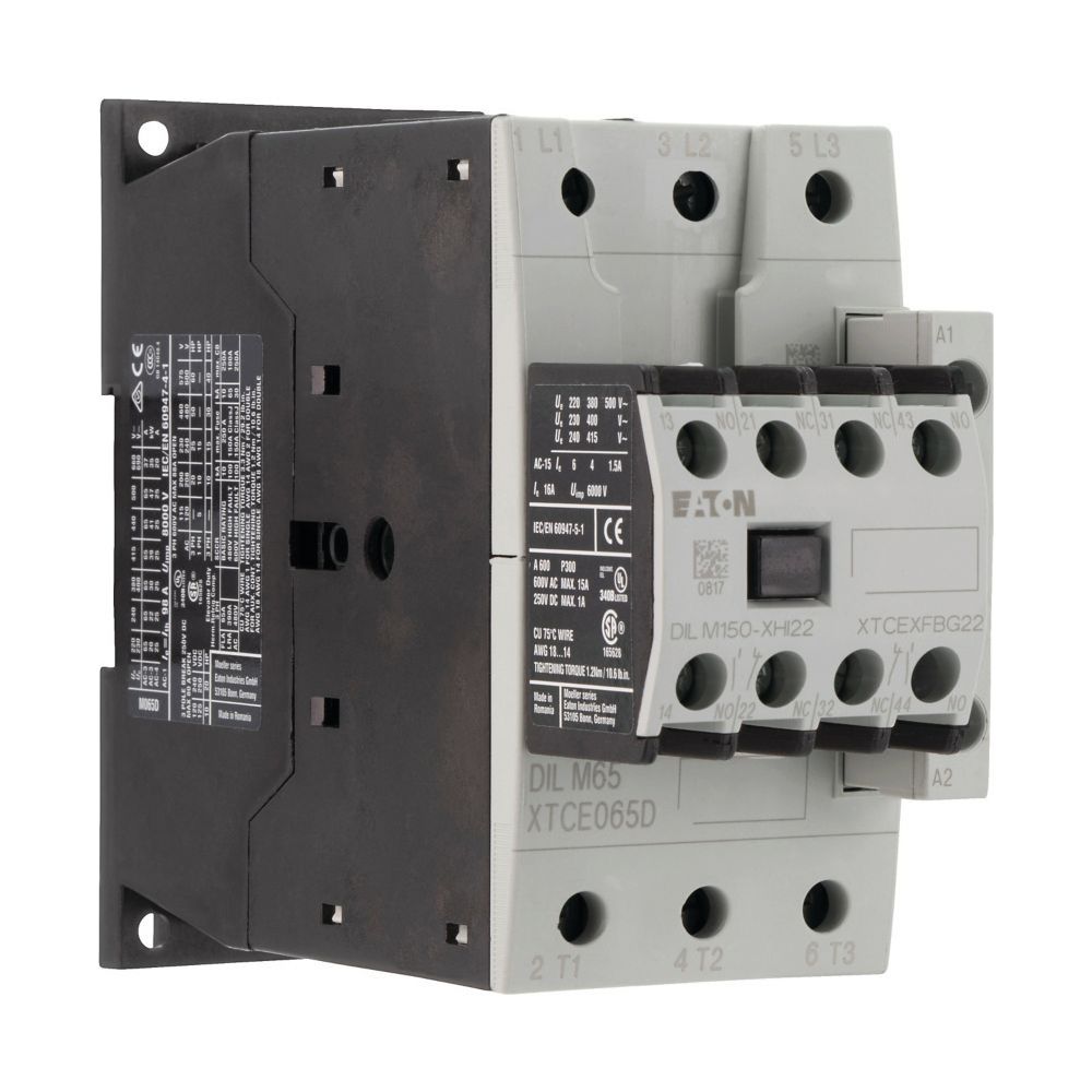 Eaton Leistungsschütz DILM65-22, 30kW, 230V 50Hz, 240V 60Hz, 3-polig, Schraubklemmen... EATON-277926 4015082779269 (Abb. 3)