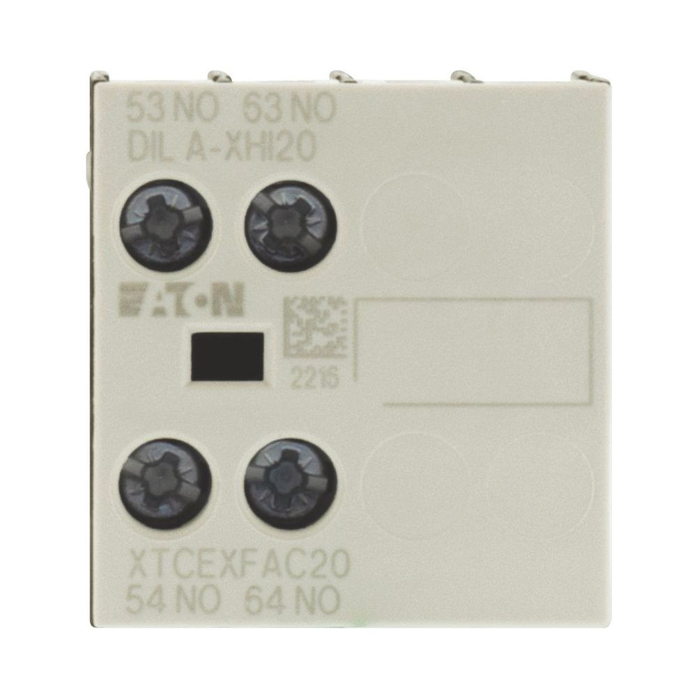 Eaton Hilfsschalterbaustein DILA DILA-XHI20, 2-polig, 38x36x45mm, Schraubklemmen... EATON-276422 4015082764227 (Abb. 5)
