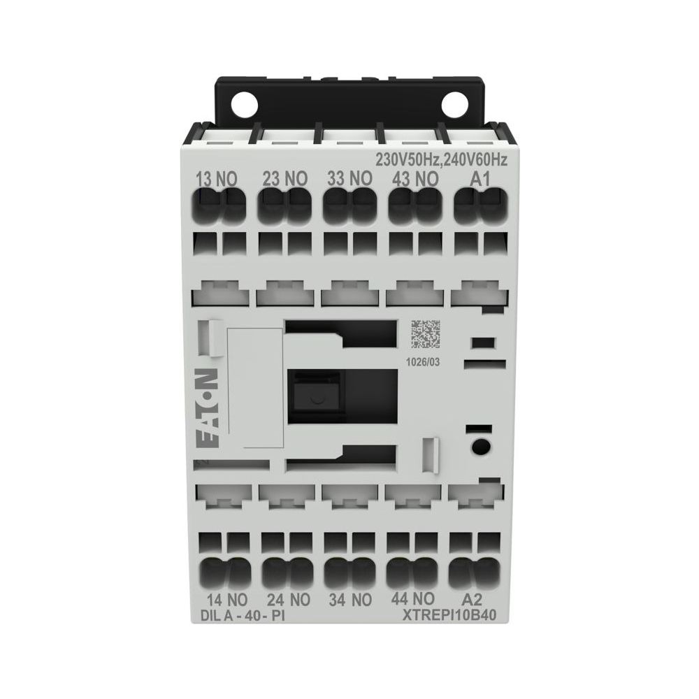 Eaton Hilfsschütz DILA DILA-40, 230V 50Hz 240V 60Hz, 4 Schließer, Push-in-Klemmen, 68x45x... EATON-199204 4015081972883 (Abb. 5)