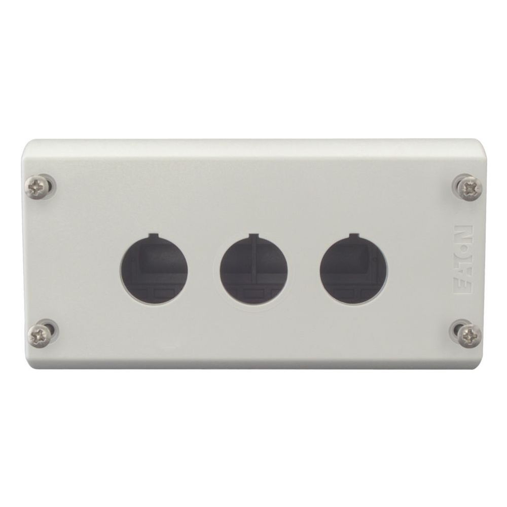 Eaton Aufbaugehäuse M22 M22-I3, 3 Einbaustellen, 56x153x80mm, Kunststoff, Grau... EATON-216538 4015082165383 (Abb. 6)