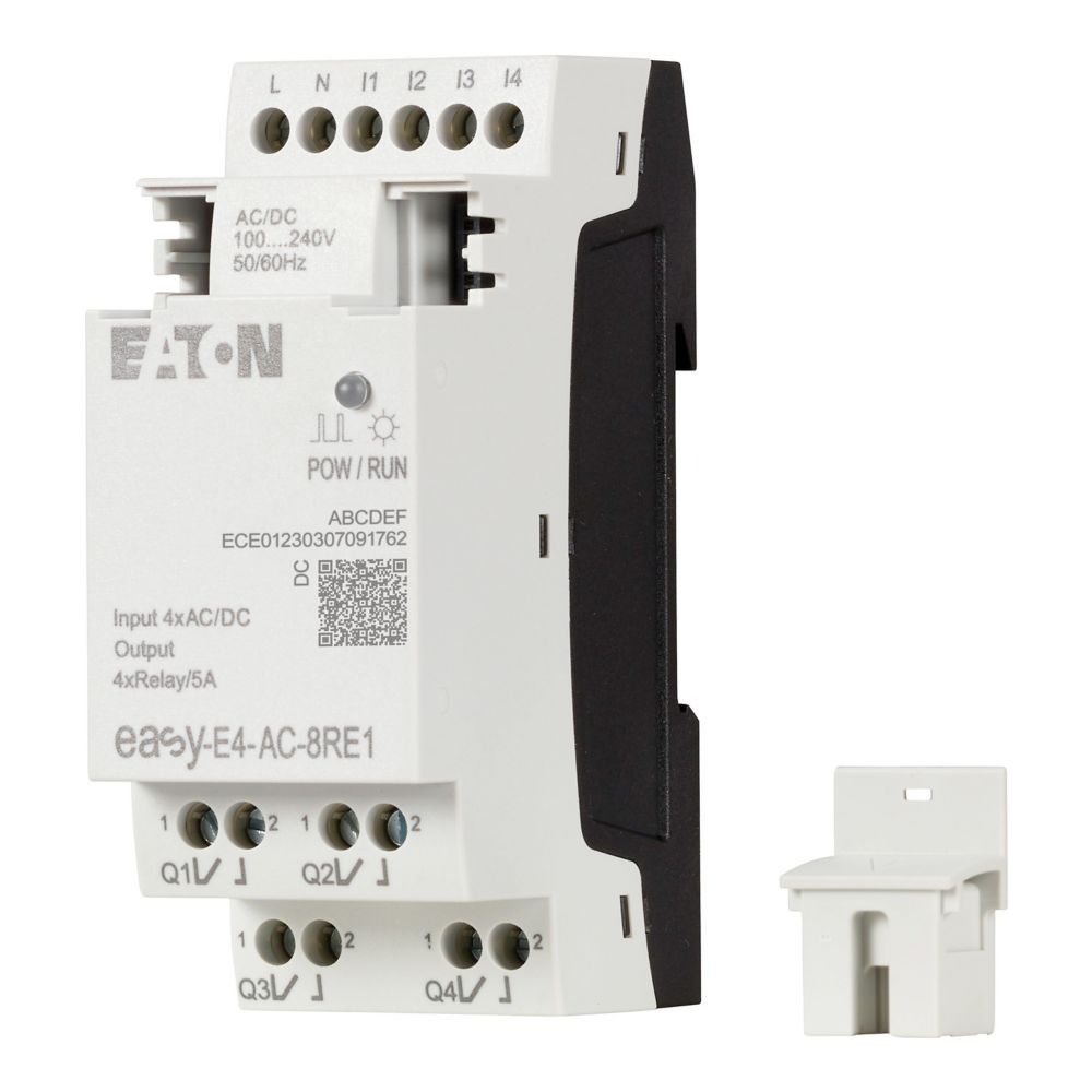 Eaton Steuerrelais easyE4 EASY-E4-UC-12RCX1, 12/24V DC 24V AC, 72x90x58mm... EATON-197212 4015081939473 (Abb. 15)