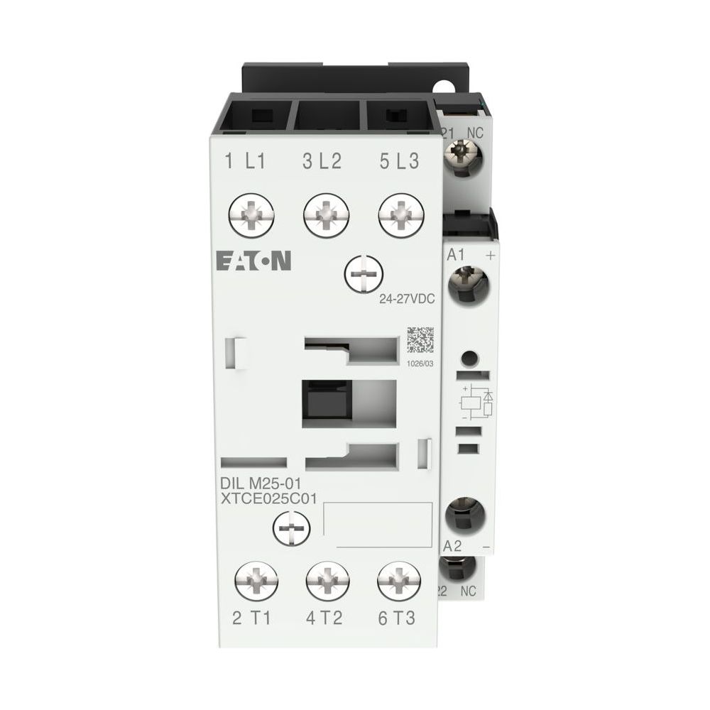 Eaton Leistungsschütz DILM DILM25-01(RDC24), 3-polig 11kW, Schraubklemmen... EATON-277178 4015082771782 (Abb. 5)
