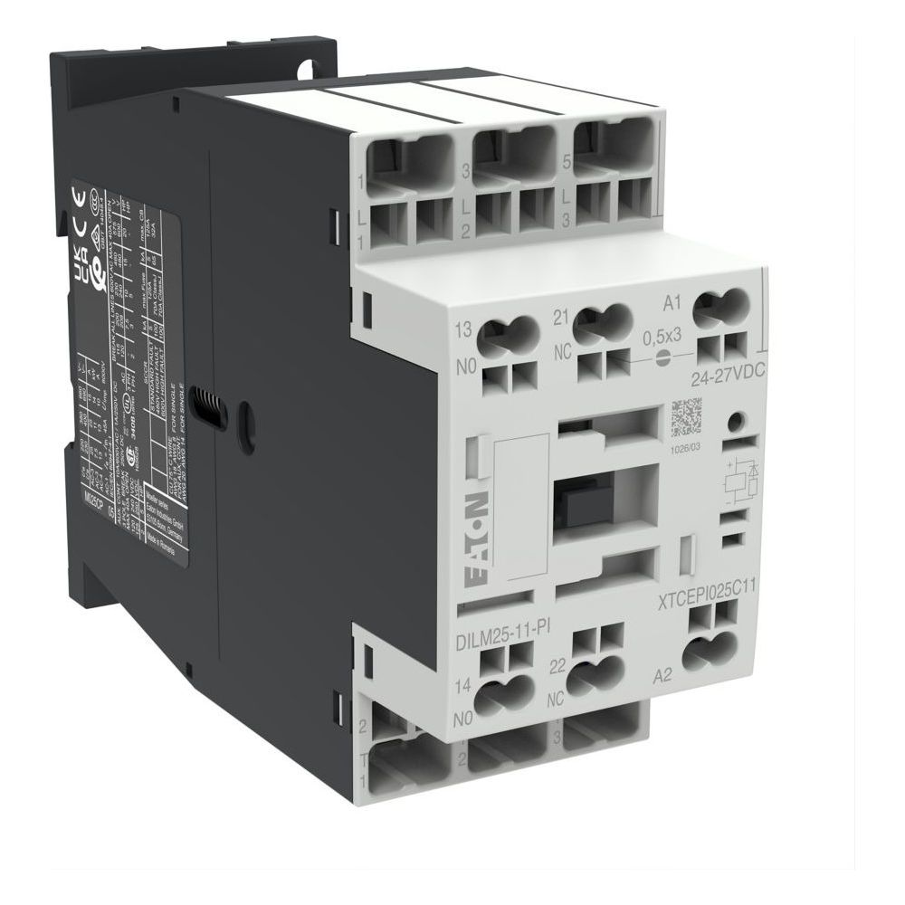 Eaton Leistungsschütz DILM DILM25-11(RDC24)-PI, 3-polig 11kW, 24-27V DC... EATON-199288 4015081973729 (Abb. 3)