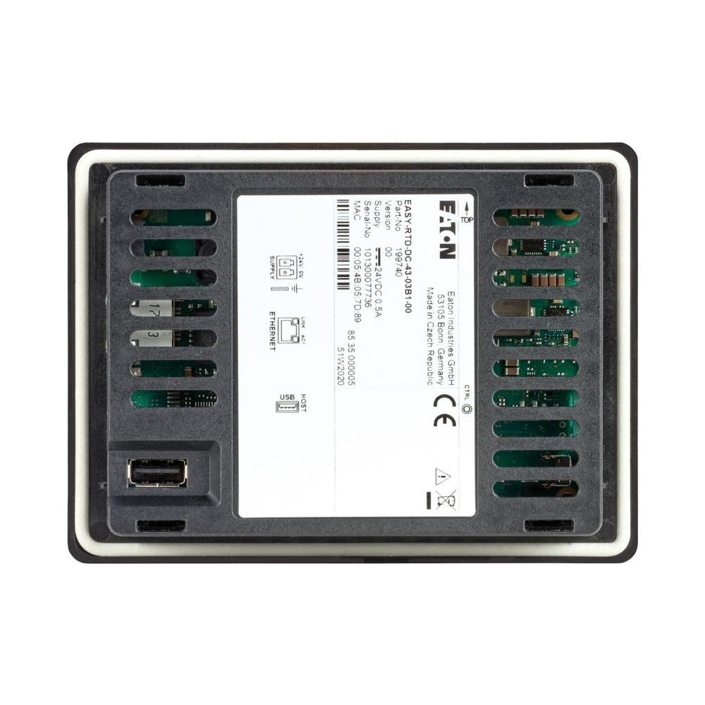 Eaton Remote-Touch-Display easyE EASY-RTD-DC-43-03B1-00, 24V DC, 4,3 Zoll, Kunststoff... EATON-199740 7640130098527 (Abb. 3)