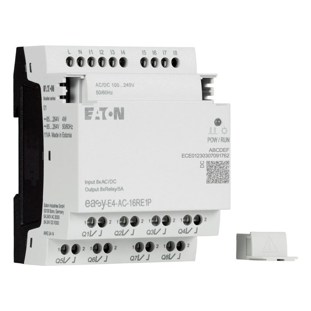 Eaton Ein-/Ausgangserweiterung easyE4 EASY-E4-AC-16RE1P, 8 Digitaleingänge 8 Relaisausgän... EATON-197515 4015081940936 (Abb. 3)