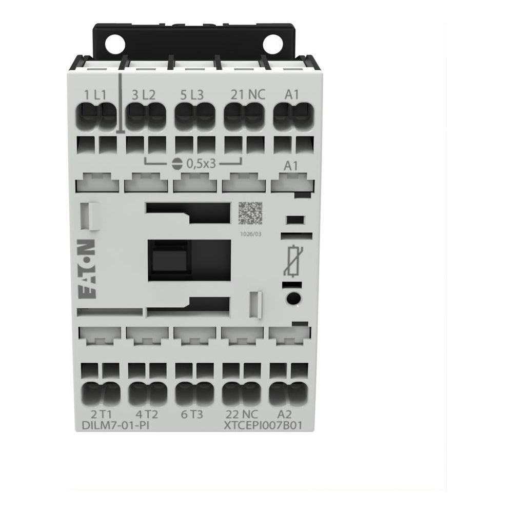 Eaton Leistungsschütz DILM DILM7-10(24VDC)-PI, 3kW, 24V DC, Push-in-Klemmen... EATON-199223 4015081973071 (Abb. 2)