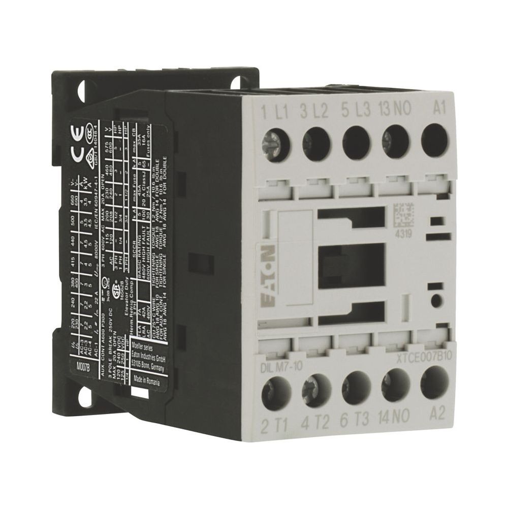 Eaton Leistungsschütz DILM7-10, 3kW, 230V 50Hz 240V 60Hz, Schraubklemmen... EATON-276550 4015082765507 (Abb. 6)