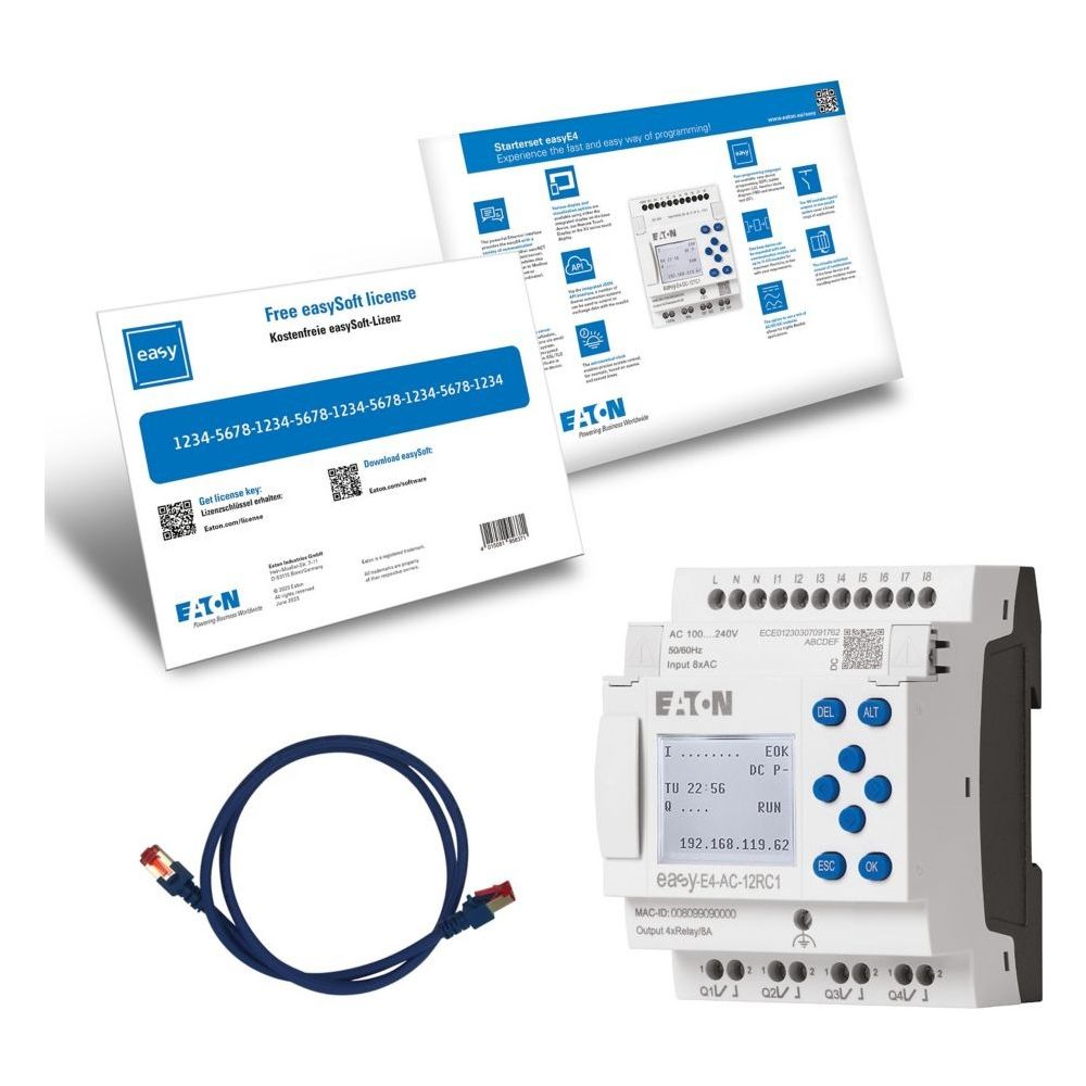 Eaton Steuerrelais Starterpaket EASY-BOX-E4-AC1, 135x255x200mm... EATON-197229 4015080892908 (Abb. 5)
