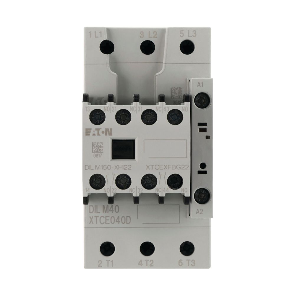 Eaton Leistungsschütz DILM DILM40-22, 18,5kW 230V 50Hz 240V 60Hz, 3-polig, Schraubklemmen... EATON-277798 4015082777982 (Abb. 5)