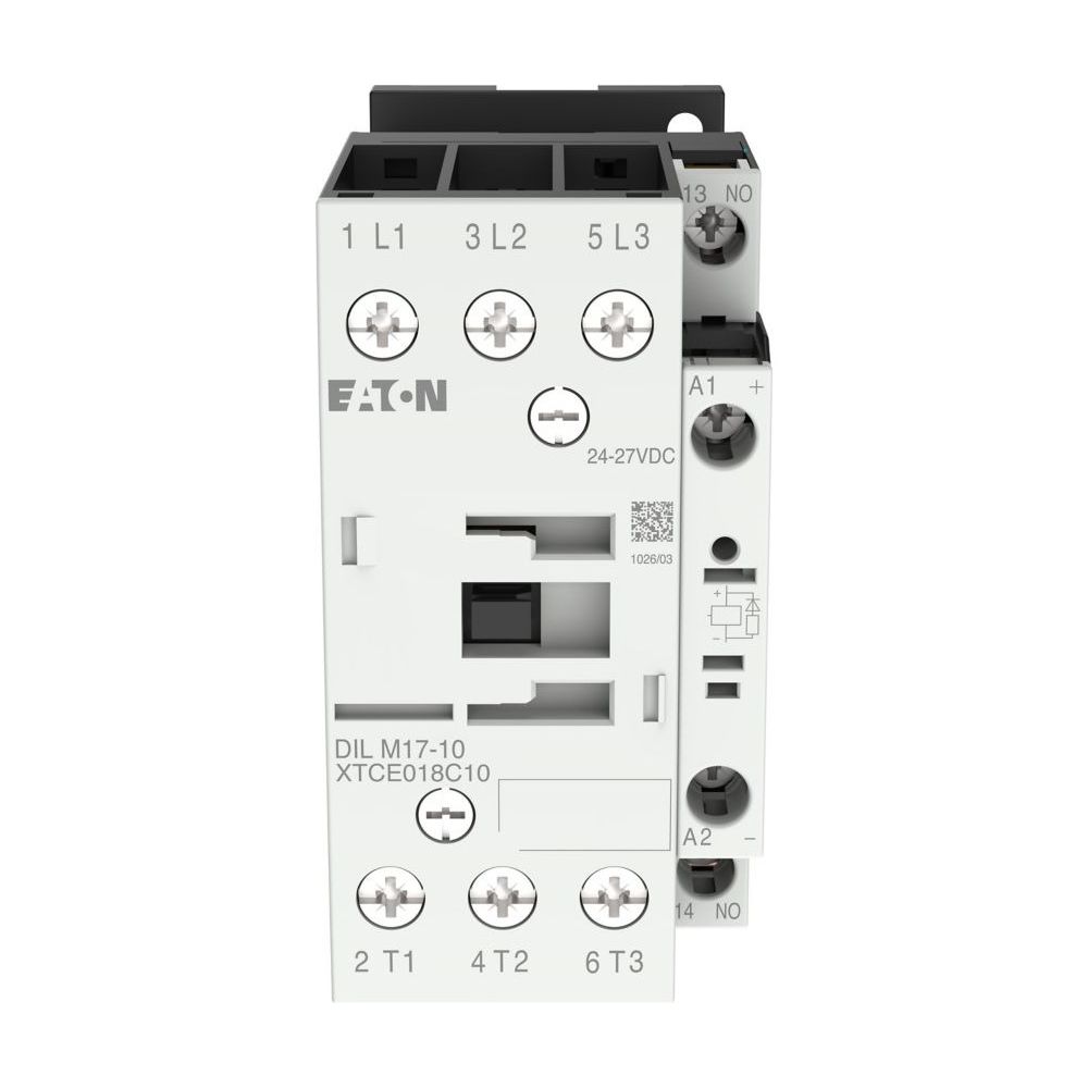 Eaton Leistungsschütz DILM DILM17-10(RDC24), 7,5kW, 3-polig, 1 S, Schraubklemmen... EATON-277018 4015082770181 (Abb. 5)