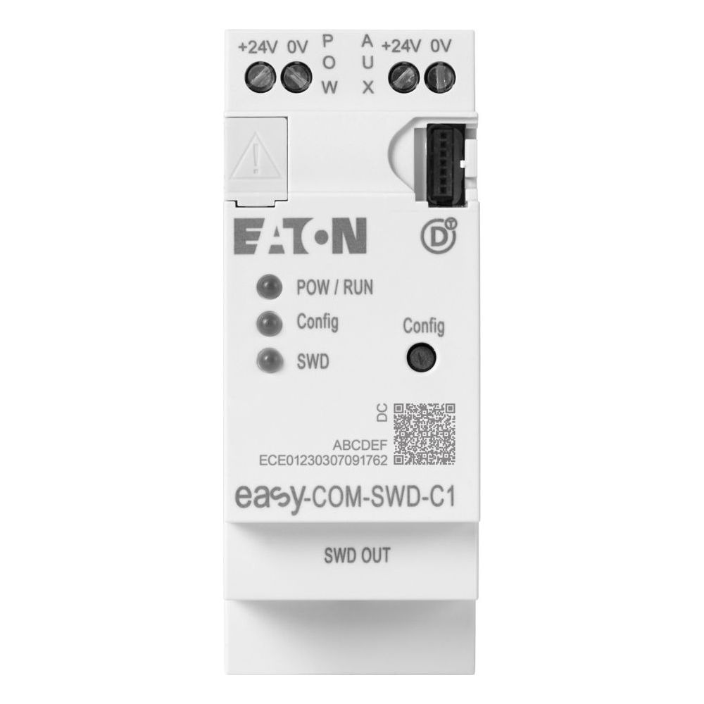 Eaton Kommunikationsmodul easyE4 EASY-COM-SWD-C1, 24Vdc, 90x36x58mm... EATON-199452 4015081978434 (Abb. 2)