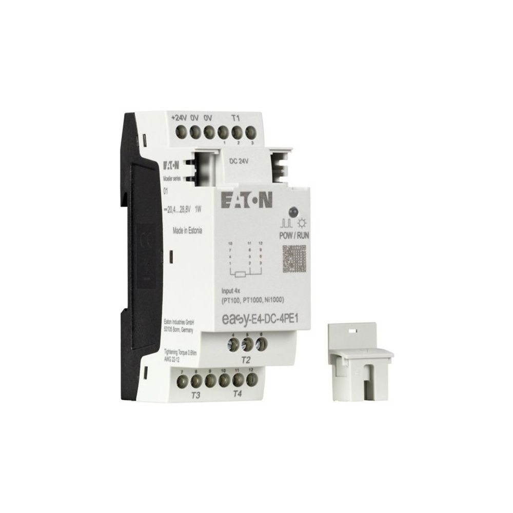 Eaton Ein-/Ausgangserweiterung easyE4 EASY-E4-DC-4PE1, 24V DC, 4 analoge Eingänge, Schrau... EATON-197224 4015080892854 (Abb. 3)