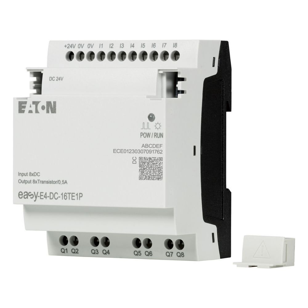 Eaton Steuerrelais easyE4 EASY-E4-UC-12RC1, 12/24V DC 24V AC, 8 Digitaleingänge, 4 Relai... EATON-197211 4015081939480 (Abb. 22)