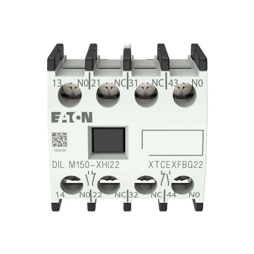 Eaton Hilfsschalterbaustein DILM DILM150-XHI22, 4-polig, 2 S, 2 Ö, Frontbefestigung, Schr... EATON-277950 4015082779504 (Abb. 5)