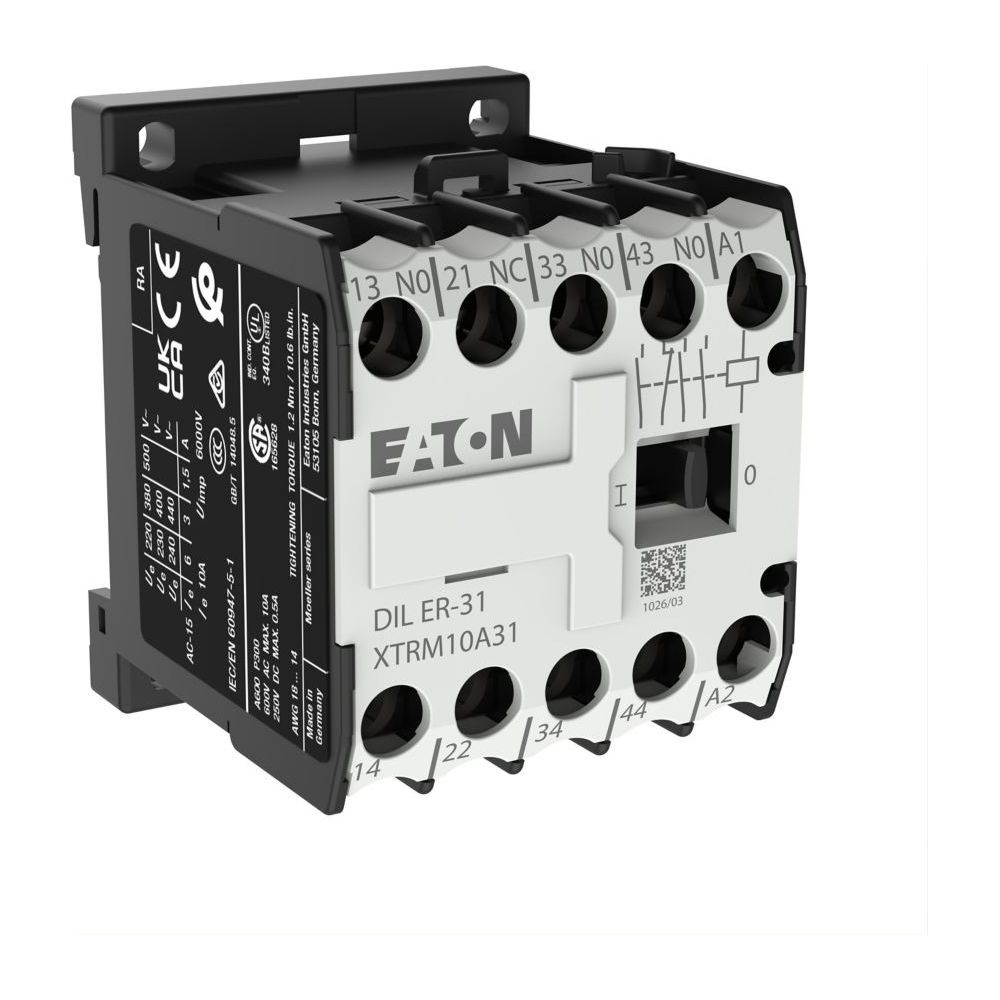 Eaton Hilfsschütz DILER DILER-31, 230V 50Hz/240V 60Hz, 3S/1Ö, Schraubanschluss, IP20... EATON-051768 4015080517689 (Abb. 6)