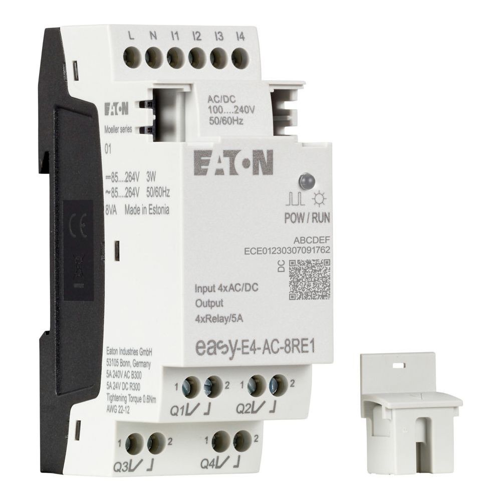 Eaton Ein-/Ausgangserweiterung easyE4 EASY-E4-AC-8RE1, 90x36x58mm, IP20... EATON-197221 4015081939435 (Abb. 3)