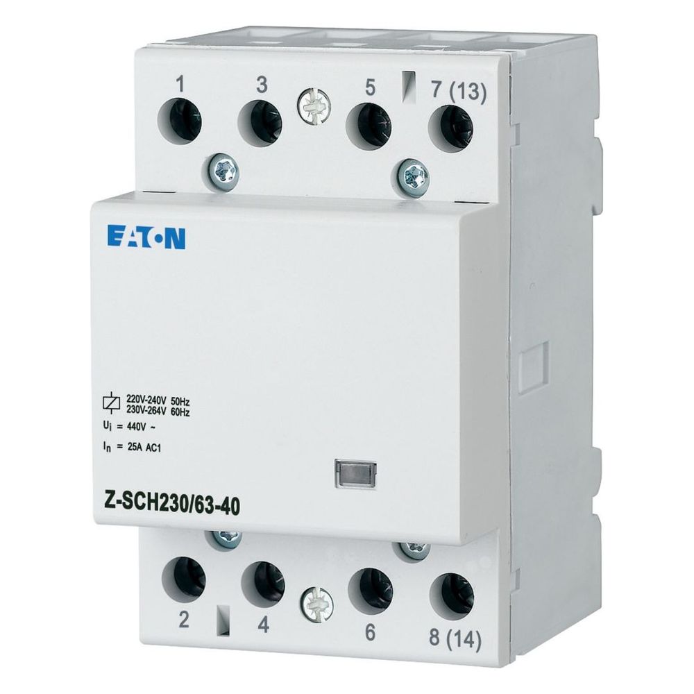 Eaton Installationsschütz Z-SCH230/63-40, 230V 63A 4S, 52,5x60x85mm, 248856... EATON-248856 4015082488567 (Abb. 2)