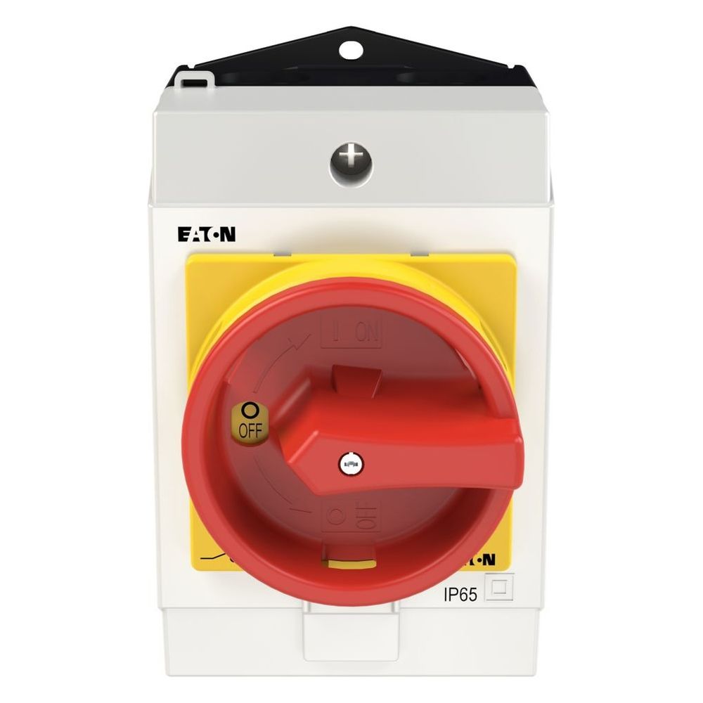 Eaton Hauptschalter T0 T0-2-1/I1/SVB, 20A 5,5kW 3-polig, Grau, Rot... EATON-207147 4015082071479 (Abb. 5)