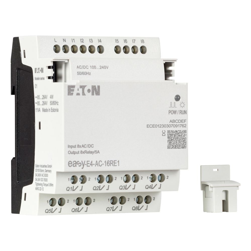Eaton Ein-/Ausgangserweiterung easyE4 EASY-E4-AC-16RE1, 8 digitale Eingänge, 8 Relaisausg... EATON-197222 4015081939428 (Abb. 3)