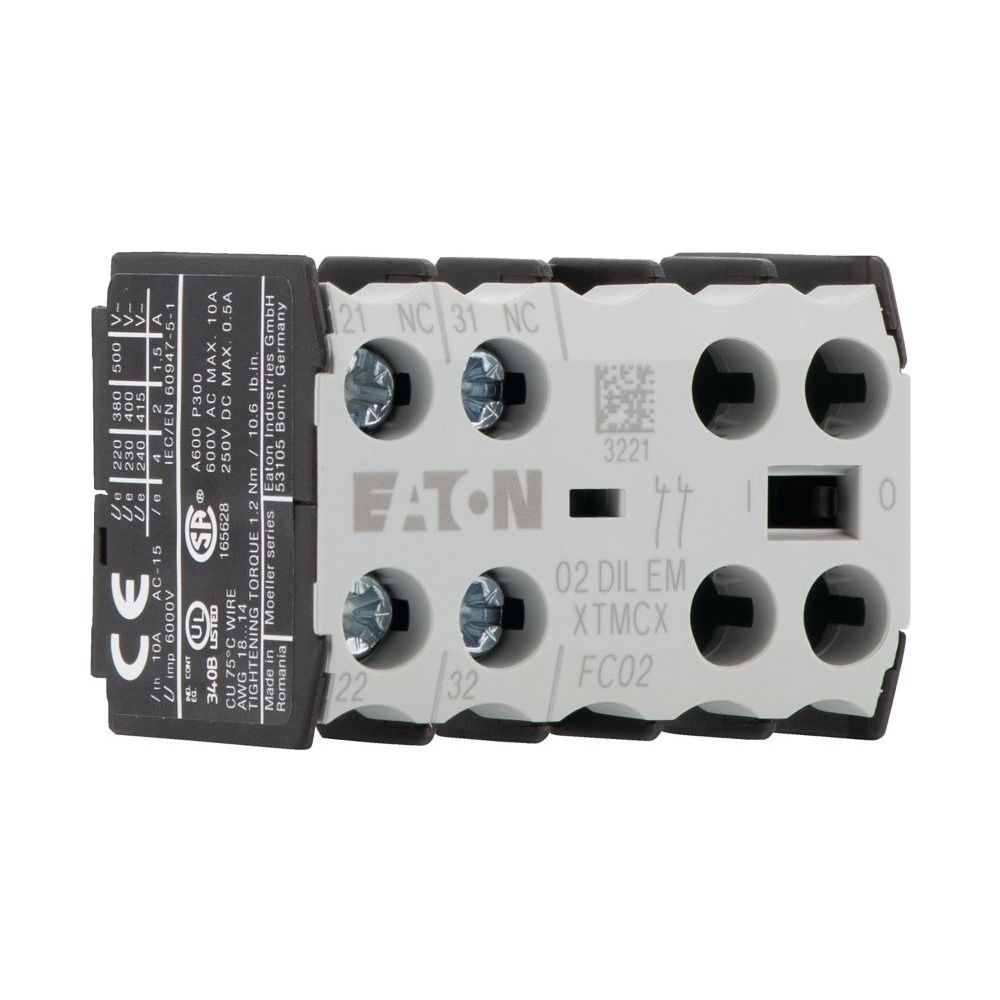 Eaton Hilfsschalterbaustein 31DILE, 4-polig 3S 1Ö, Frontbefestigung, Schraubanschluss, 4A... EATON-048912 4015080489122 (Abb. 6)