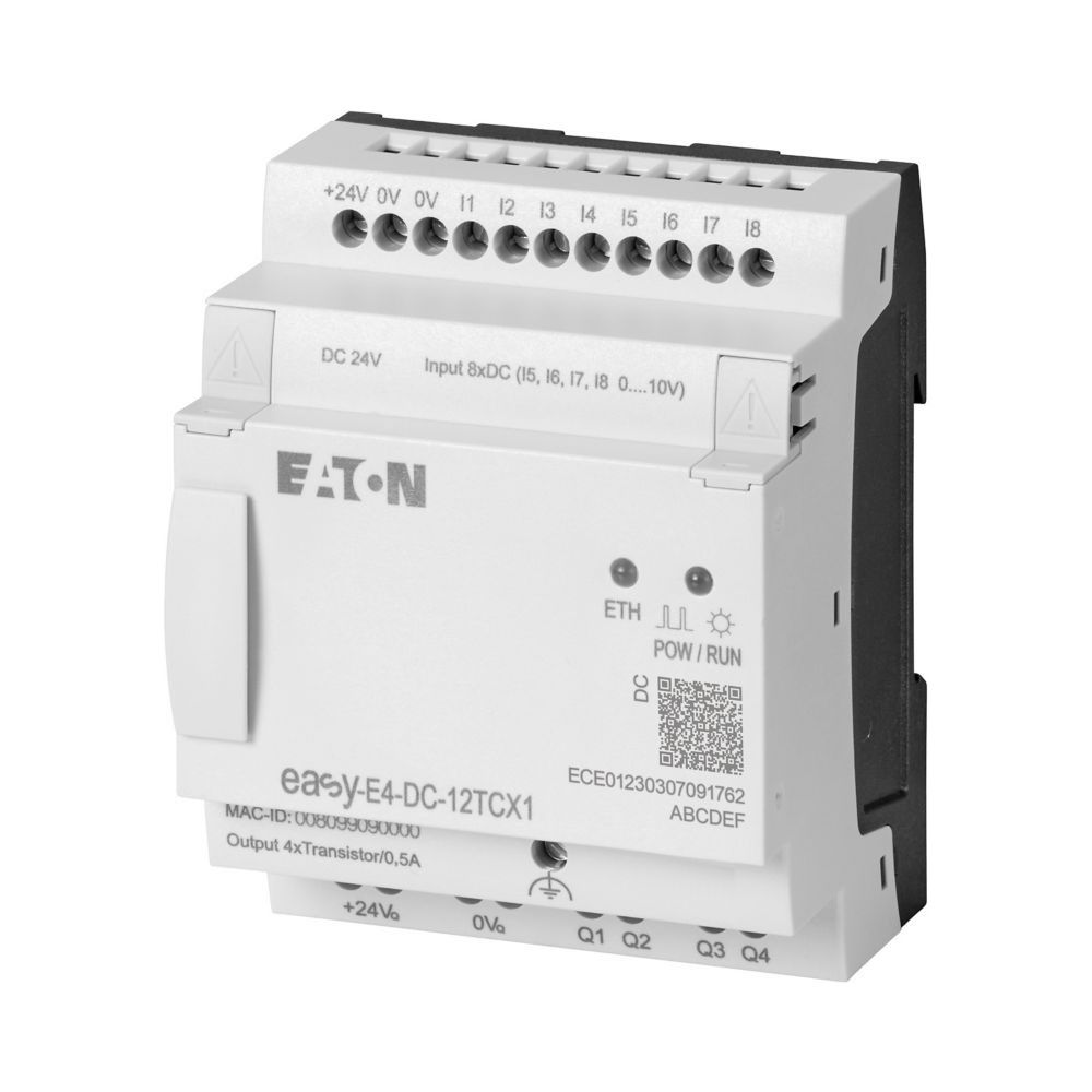 Eaton Moeller® series EASY Steuerrelais, easyE4 (erweiterbar, Ethernet), 24 V DC, Digital... EATON-197214 4015081939459 (Abb. 4)