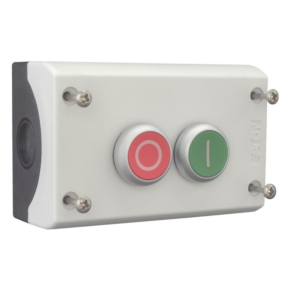 Eaton Drucktasten-Gehäuse M22 M22-I2-M1, 2 Schließer 2 Öffner, Kunststoff, Grau... EATON-216529 4015082165291 (Abb. 7)