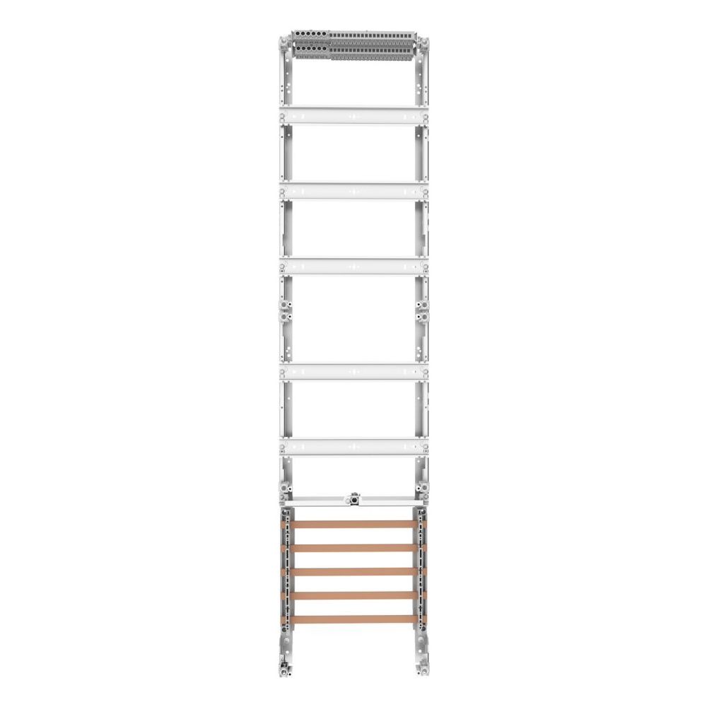 Eaton Einspeise-Verteilerfeld ZSD-V17/SA5, 1050x250x110mm, 5 DIN-Schienen, mit N-PE-Klemm... EATON-255558 4015082555580 (Abb. 7)