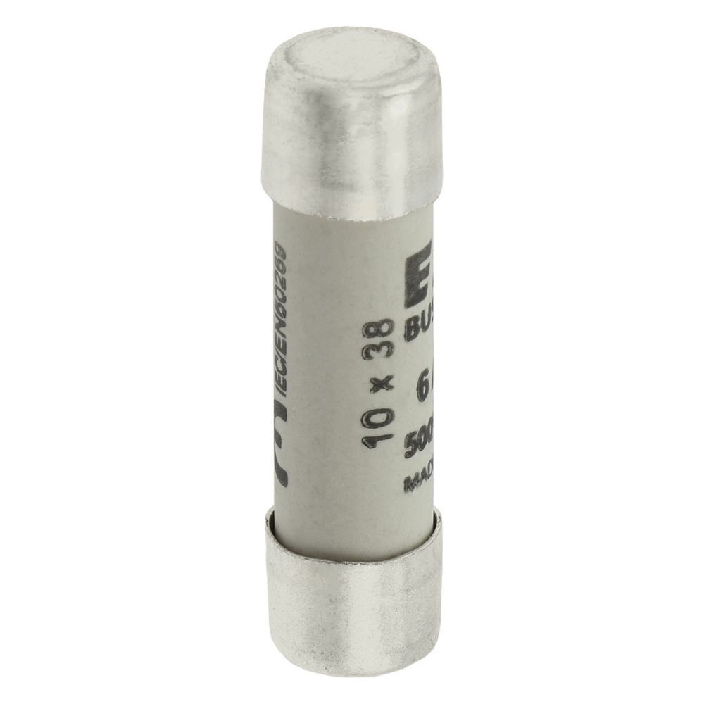 Eaton Sicherungseinsatz Bussmann C10G6, 10x38mm, 6A, 500V, 120kA, gG/gL, Keramiksicherung... EATON-C10G6 5027590493567 (Abb. 5)