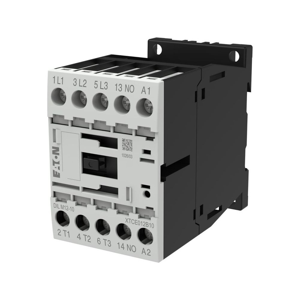 Eaton Leistungsschütz DILM12-10, 5,5kW, 24V 50/60Hz, 3-polig, 1 S, Schraubklemmen... EATON-276834 4015082768348 (Abb. 4)