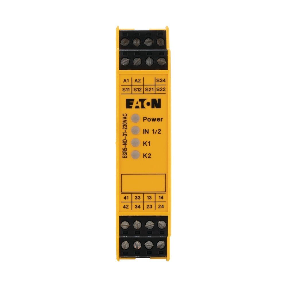 Eaton Sicherheitsrelais ESR5-NO-31-230VAC, 230V, 3 Freigabepfade, Schraubanschluss... EATON-119380 4015081175062 (Abb. 2)