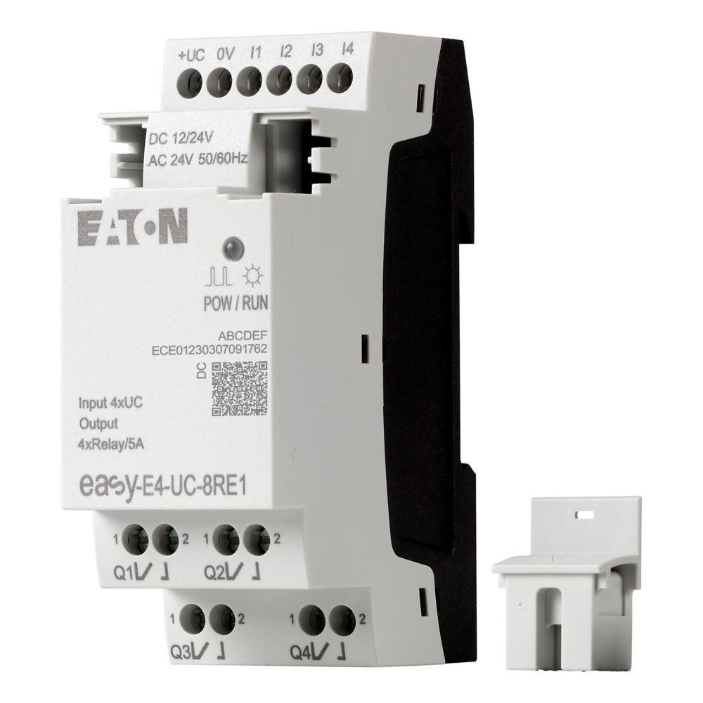 Eaton Steuerrelais easyE4 EASY-E4-AC-12RCX1, 8 Digitaleingänge, 4 Relaisausgänge, Ethern... EATON-197216 4015080892779 (Abb. 10)