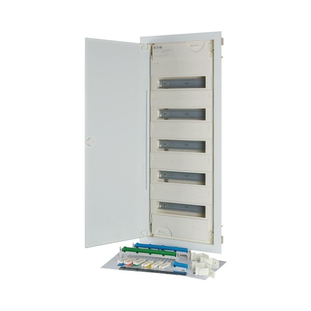 Eaton Unterputz-Kleinverteiler xComfort KLV-60UPP-F, 5-reihig, 60TE, 840x360x100mm, Kunst... EATON-302410 9010238160804 (Abb. 4)