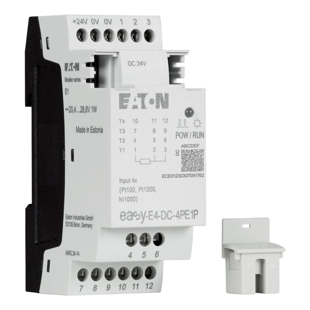 Eaton Ein-/Ausgangserweiterung easyE4 EASY-E4-DC-4PE1P, 4 Analogeingänge, 24V DC, Push-in... EATON-197517 4015081940950 (Abb. 3)