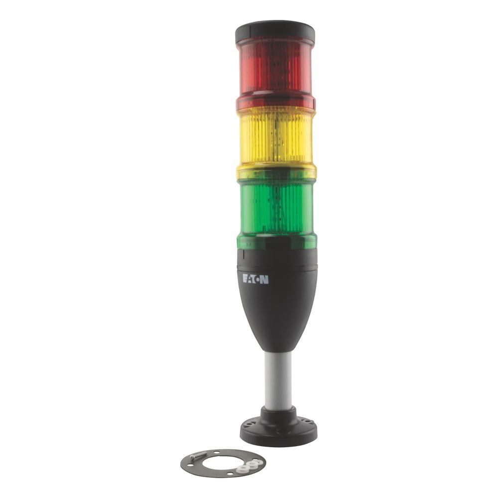 Eaton Signalsäule SL7 SL7-100-L-RYG-24LED, 24V, 373x73mm, Polycarbonat, Grün/Gelb/Rot... EATON-171425 4015081677573 (Abb. 4)