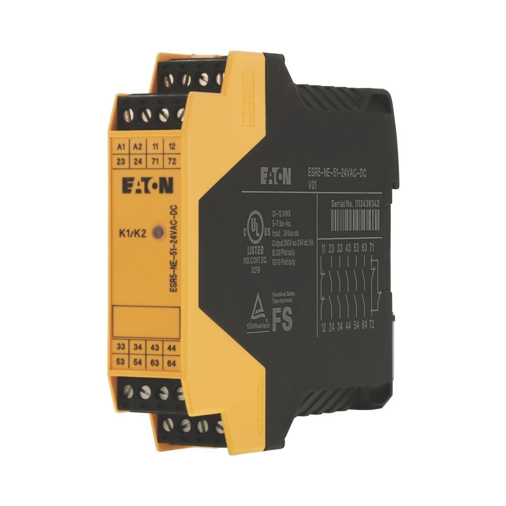 Eaton Sicherheitsrelais ESR5-NO-31-230VAC, 230V, 3 Freigabepfade, Schraubanschluss... EATON-119380 4015081175062 (Abb. 4)