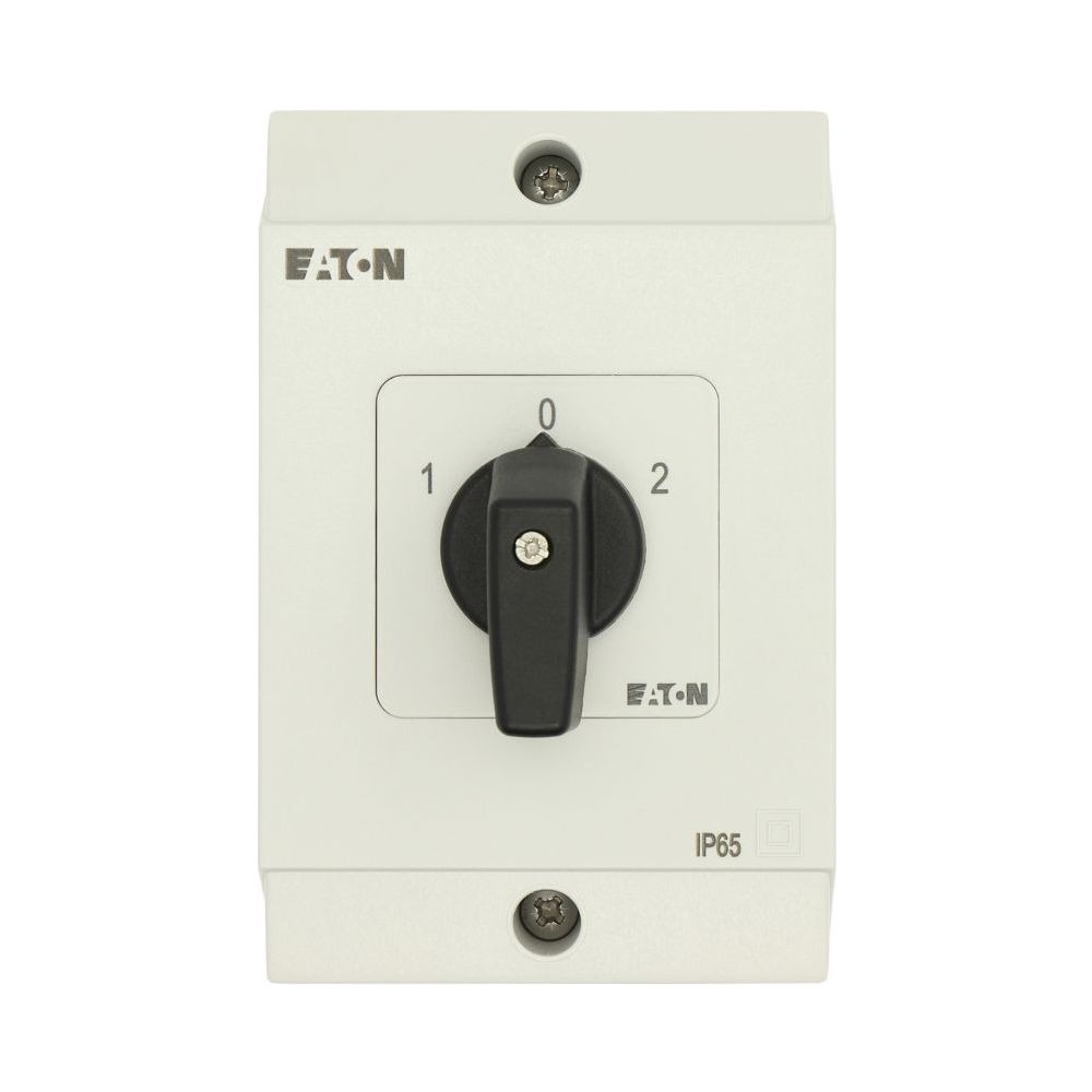 Eaton Umschalter T0 T0-3-8212/I1, 20A, 3 Kontakteinheiten, Kunststoff, Schwarz/Silber... EATON-207123 4015082071233 (Abb. 12)