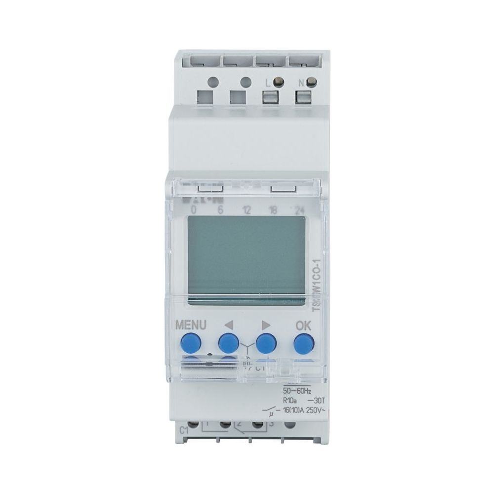 Eaton Digitalschaltuhr TSDW1CO-1, 230V, 2 TE, DIN-Schiene... EATON-196848 9008790990441 (Abb. 6)